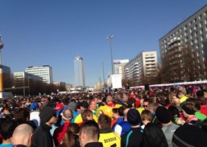 Berliner Halbmarathon Startblock E