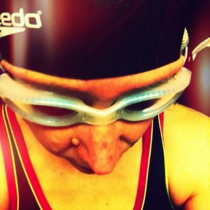 Marens erster Triathlon - Schwimmen