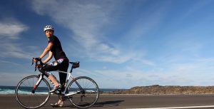 Radfahren beim Triathlon