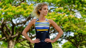 Trigirl Swimsuit with Shorts